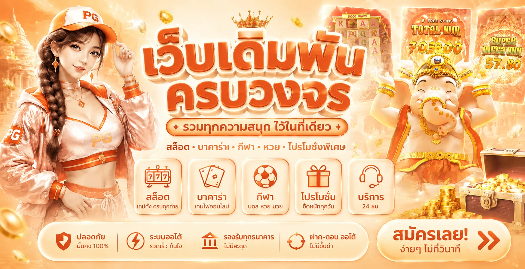 PR289 เว็บพนันออนไลน์ครบวงจร สมัครสมาชิกและเข้าเล่นได้ทันที